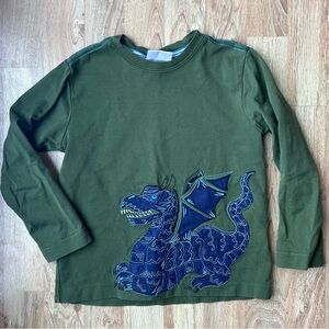 Hanna Andersson Dragon Shirt Size 5